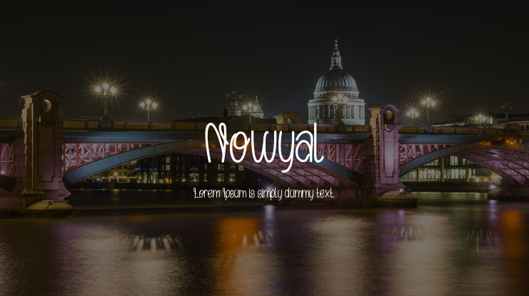 Nowyal Font