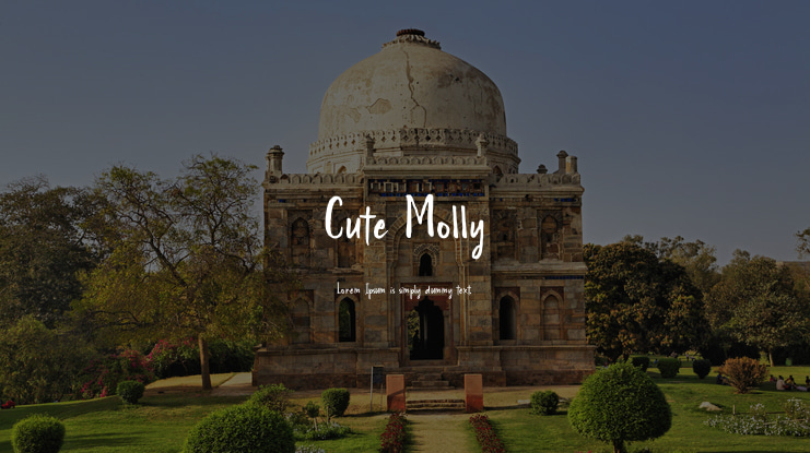 Cute Molly Font