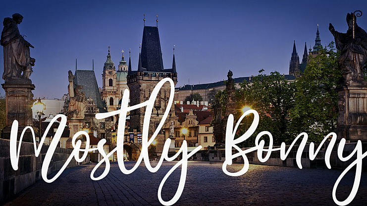 Mostly Bonny Font