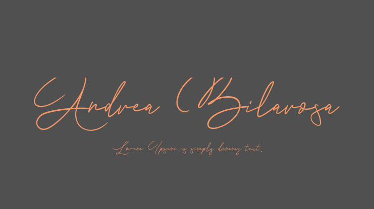 Andrea Bilarosa Font