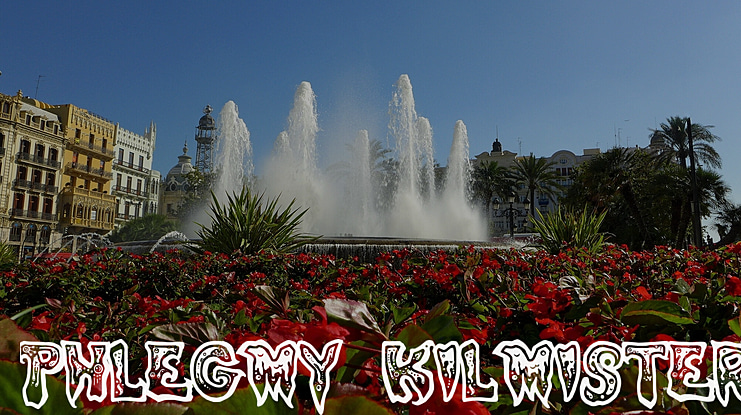 Phlegmy Kilmister Font