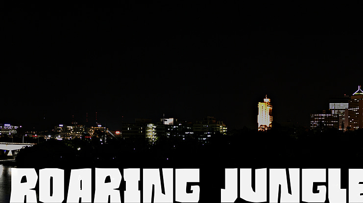 Roaring Jungle Font