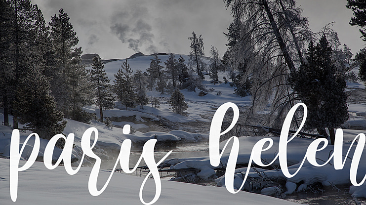 paris helen Font