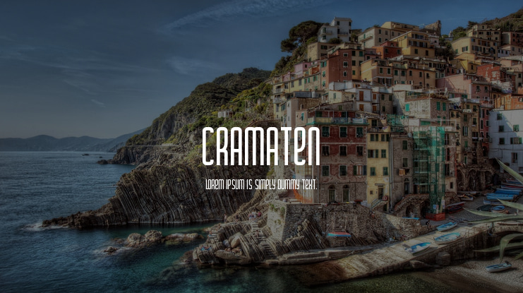 Cramaten Font