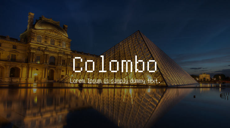 Colombo Font