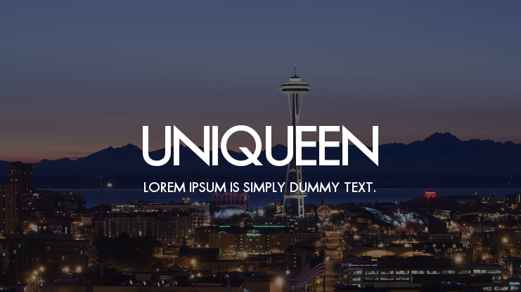 Uniqueen Font Family