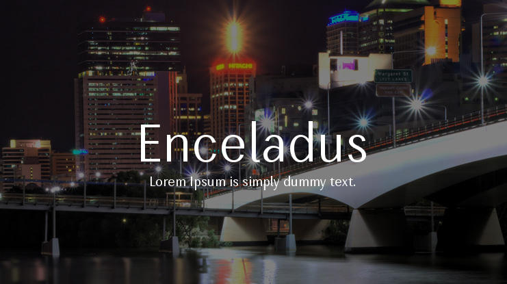 Enceladus Font Family