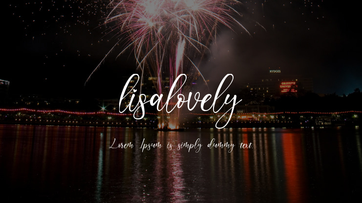 lisalovely Font