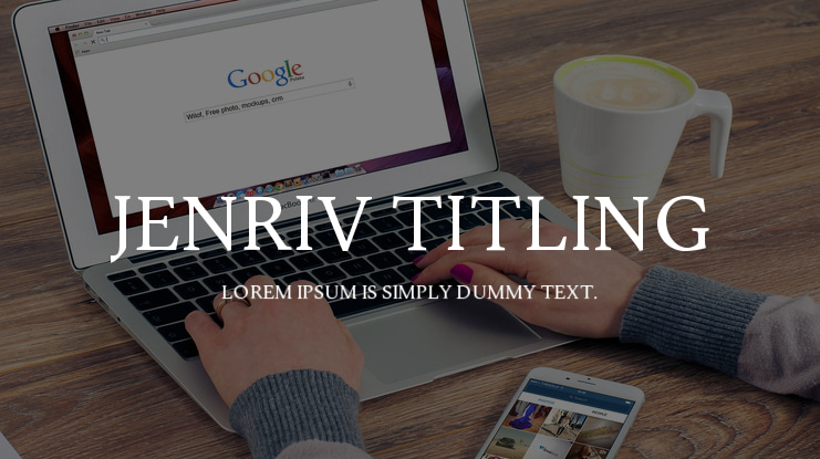 Jenriv Titling Font Family