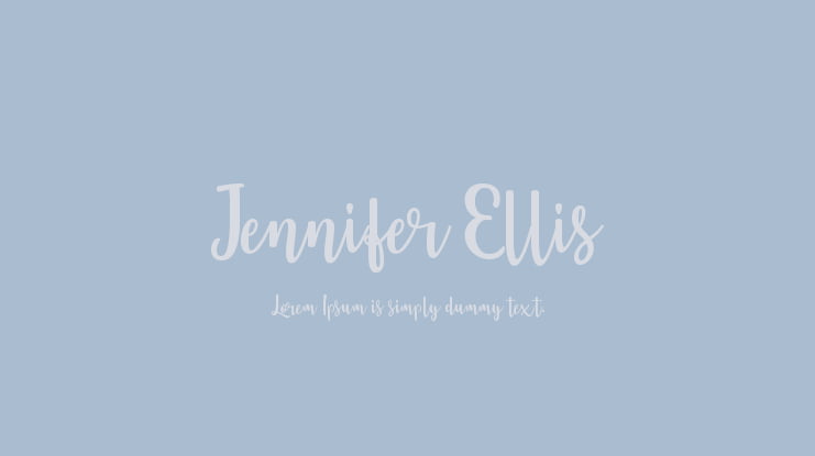 Jennifer Ellis Font