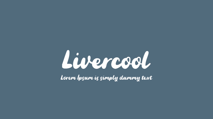 Livercool Font
