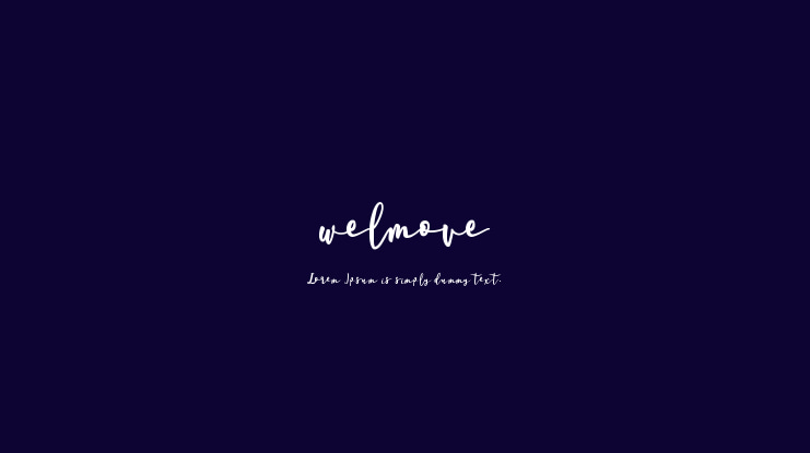 welmove Font