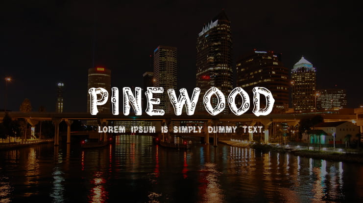 Pinewood Font