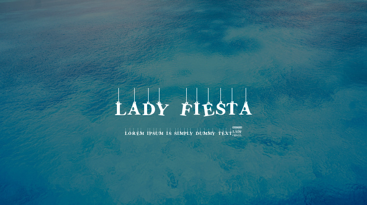 Lady Fiesta Font