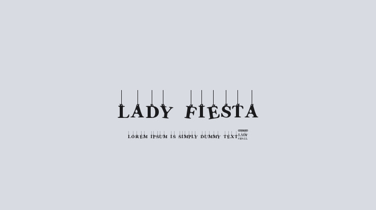Lady Fiesta Font
