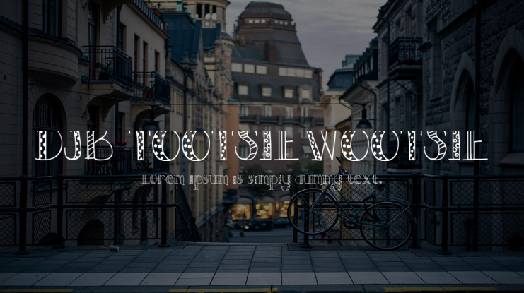 DJB TOOTSIEWOOTSIE Font