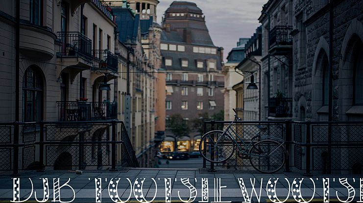 DJB TOOTSIEWOOTSIE Font