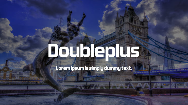 Doubleplus Font