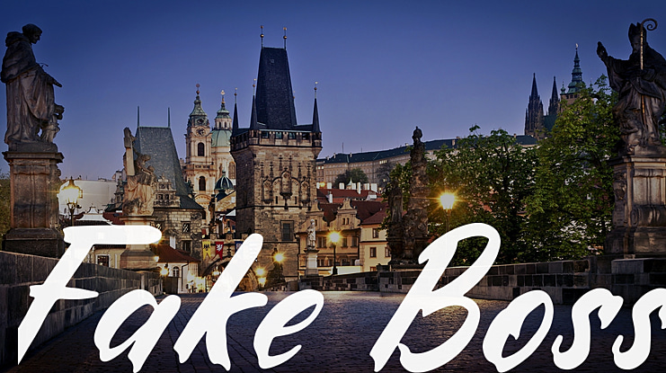 Fake Boss Font
