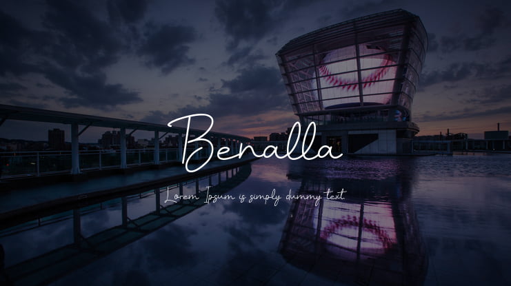 Benalla Font