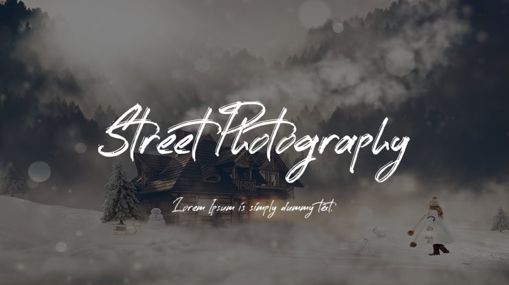 Street Photography Font