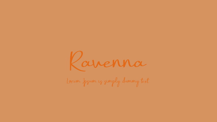 Ravenna Font