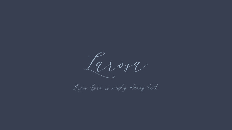 Larosa Font