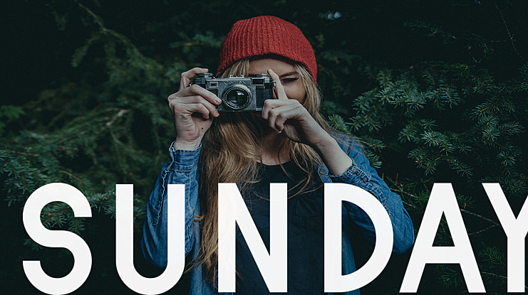 SUNDAY Font