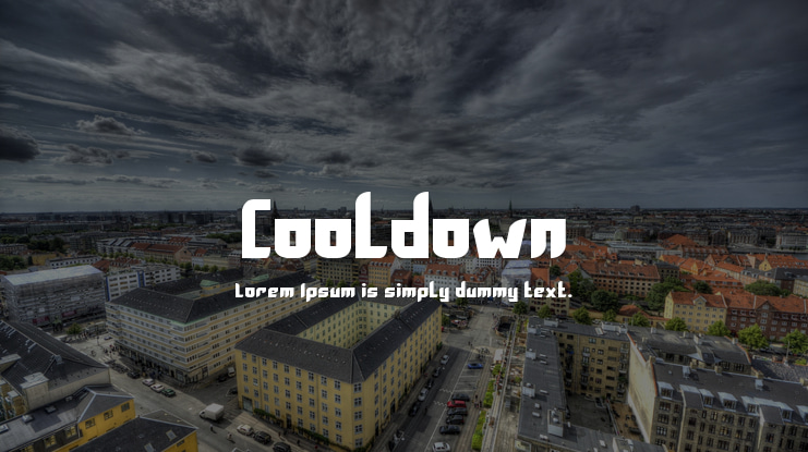 Cooldown Font