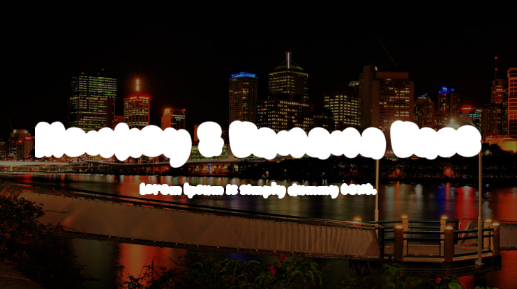 Monkey & Banana Base Font Family