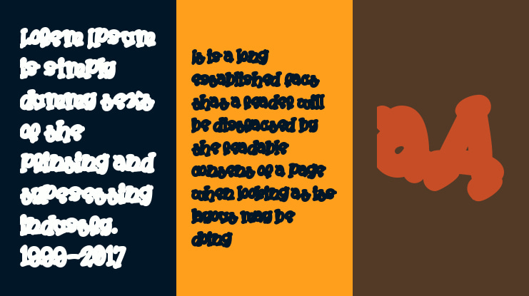 Mister Clown Cntr Font Family