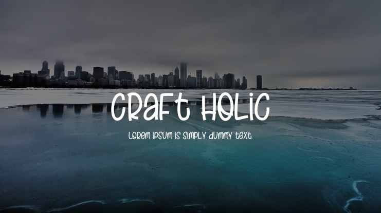 Craft Holic Font