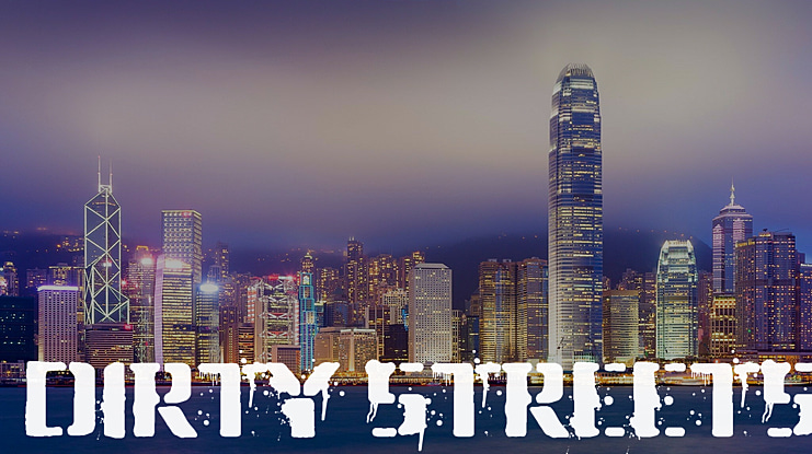 Dirty Streets Font