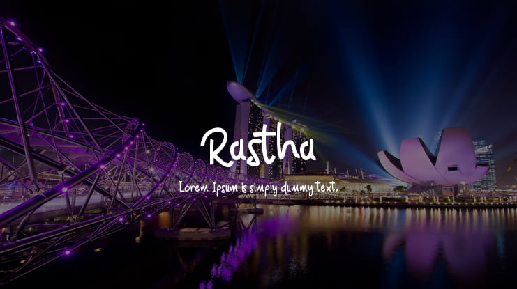 Rastha Font