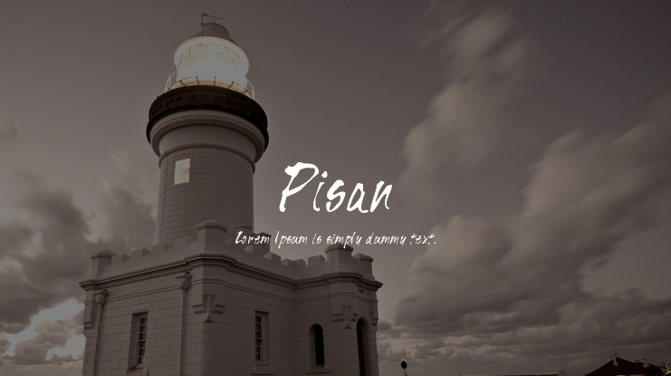 Pisan Font
