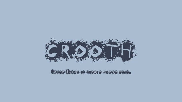 CROOTH Font