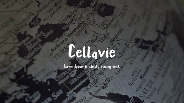 Cellavie Font