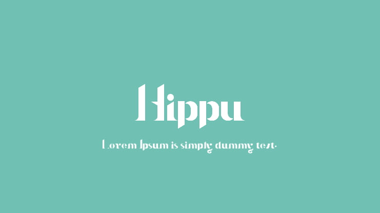 Hippu Font