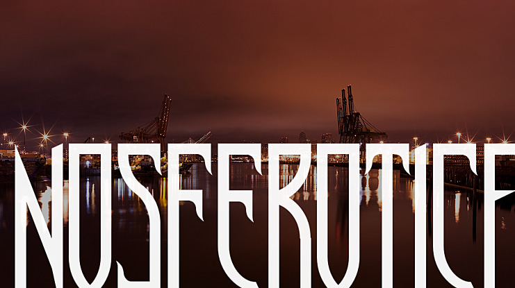 Nosferotica Font