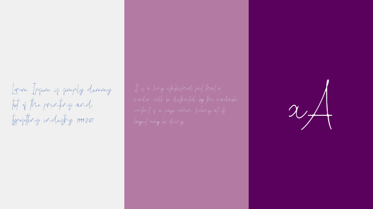 Benedela Signature Font