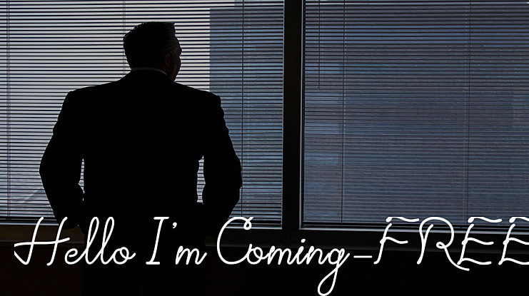 Hello I'm Coming-FREE Font Family