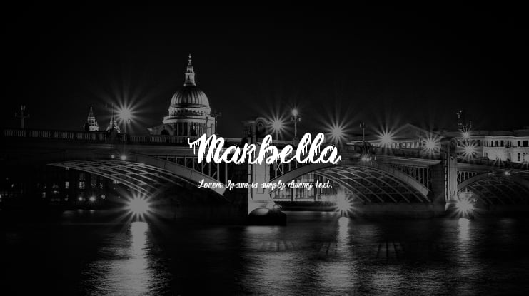 Marbella Font