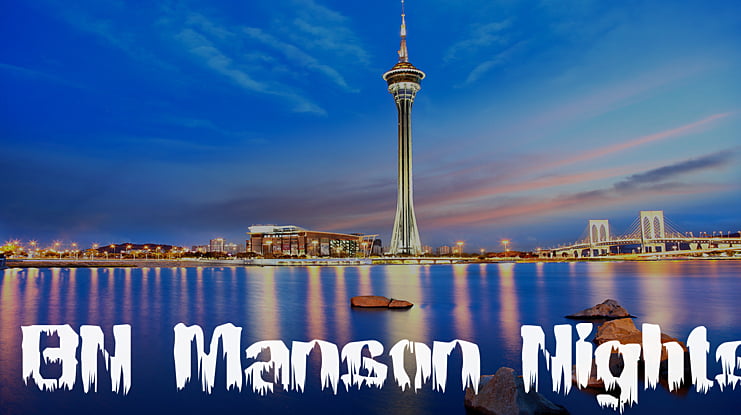 BN Manson Nights Font