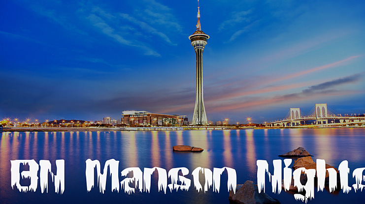 BN Manson Nights Font