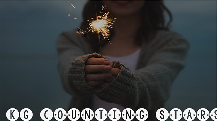 KG Counting Stars Font