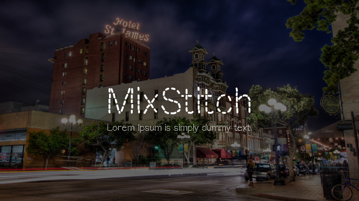 MixStitch Font