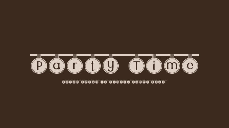 Party Time Font