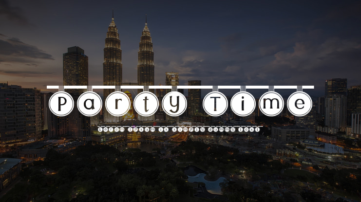 Party Time Font
