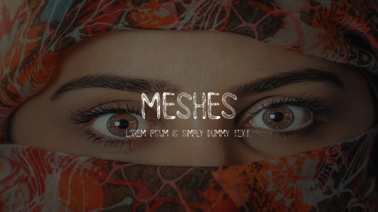 Meshes Font