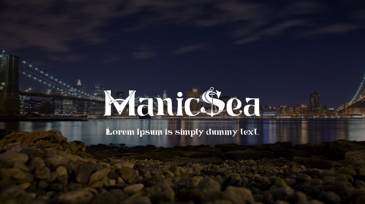 ManicSea Font